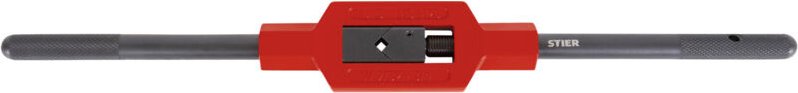 STIER Windeisen, nach DIN 1814, Größe/Nr. 3, für M5 - M20 Gewinde, Withword W 1/8" - 1/2" (Zoll-Gewinde), hochwertige Zi...