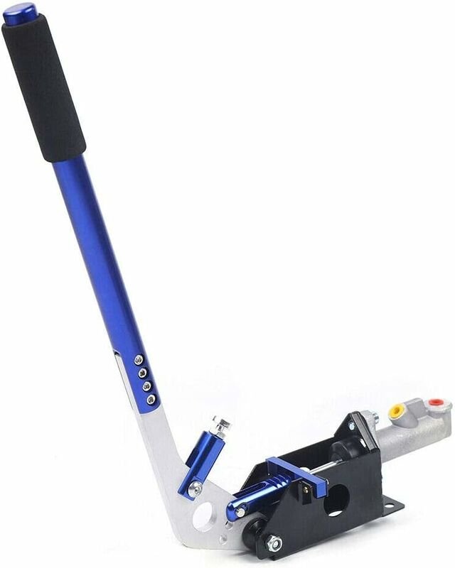Senderpick - Hydraulische Handbremse aus Aluminium Handbremshebel FlyOff Rallye Drift Handbrake verstellbar Blau