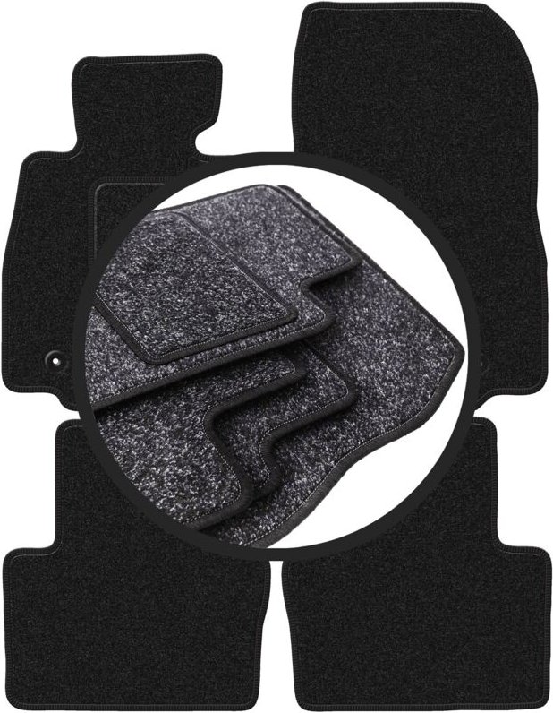 ANTHRA Autofußmatten für: Mazda 2 III Fließheck (2015-)