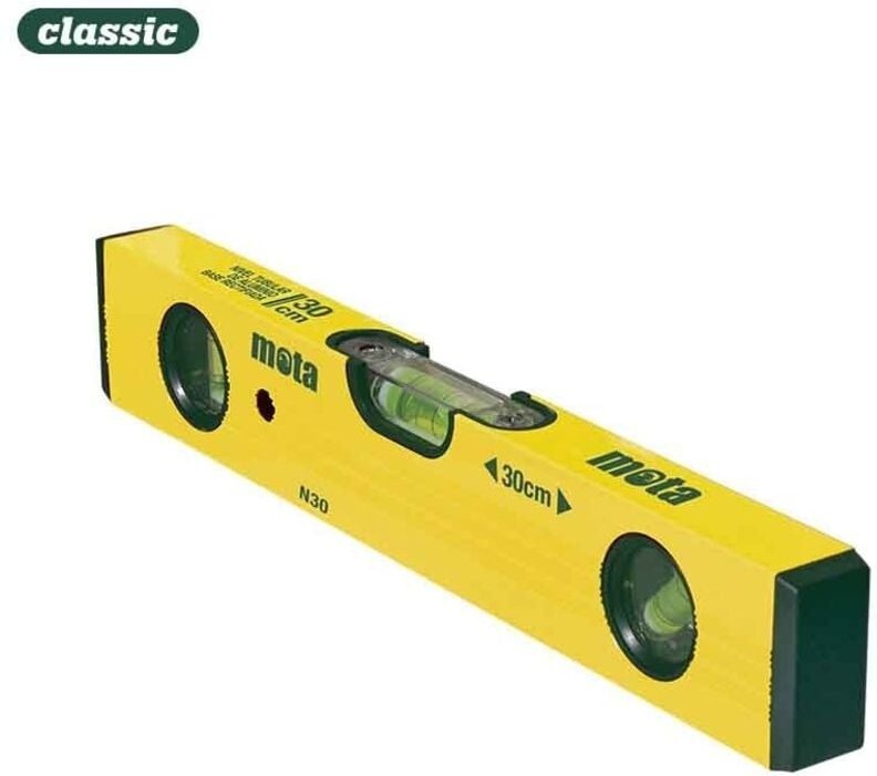 Aluminium-Wasserwaage 300 mm – 12 Zoll N30 Mota