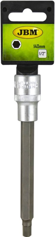 JBM - 1/2' sechskant H6 140mm spitze. 13694
