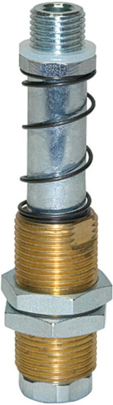 Riegler - Federstössel, Saugeranschluss g 1/4 ag, Federweg 25,0 mm