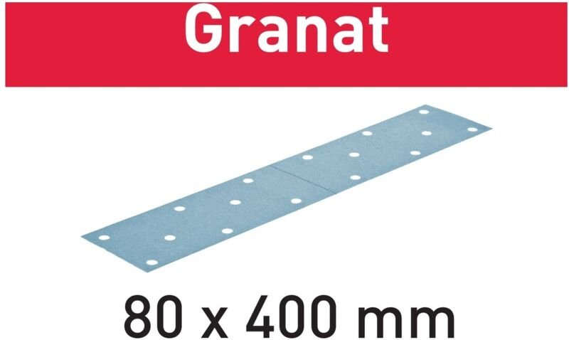 Schleifmittel Granat 80x400 P400 GR/50 - 499631 - Festool