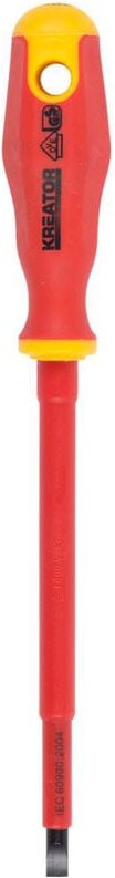 VDE-zertifizierter Schlitzschraubendreher Kreator 6,5x150 mm