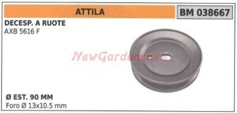 Riemenscheibe für Freischneider auf Rädern AXB 5616F ATTILA 038667