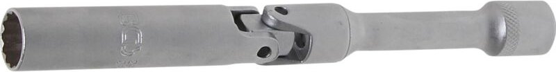 Bgs Technic - Zündkerzen-Gelenkeinsatz Zwölfkant, extra lang Antrieb Innenvierkant 10 mm (3/8') sw 14 mm