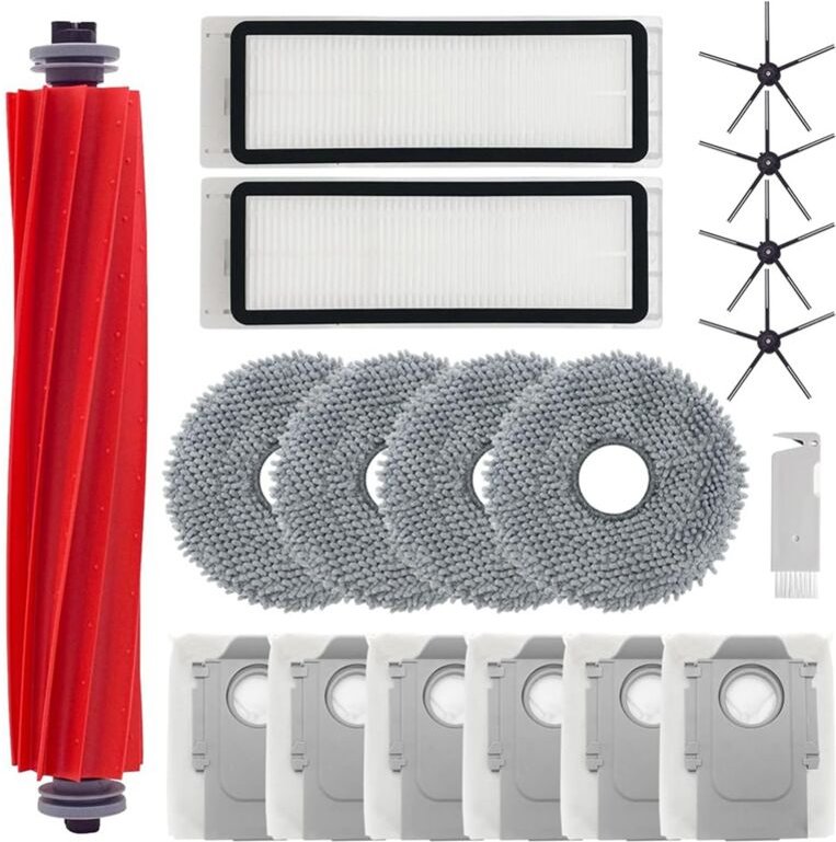 Für q /P10 A7400RR Staubsauger Wichtigsten Seite Pinsel Hepa-Filter Mopp Tücher Staub Tasche Ersatzteile