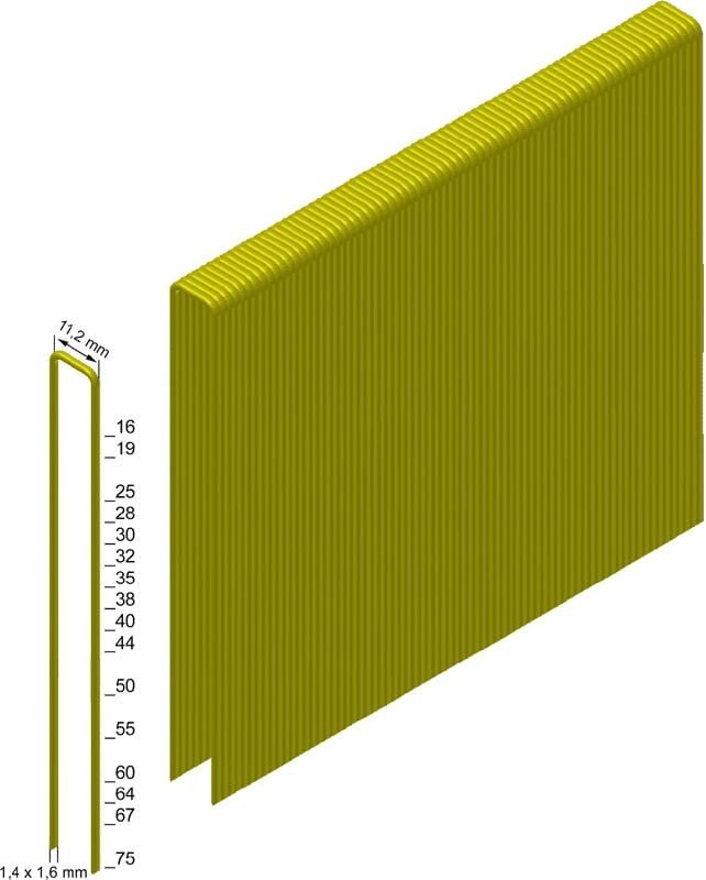 Heftklammern Z44CNKHA (Pk= 9.500 Stück) - Prebena