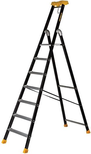 Centaure - Profi Stehleiter 7 Stufen - Maximale Arbeitshöhe 3.54m - 439207