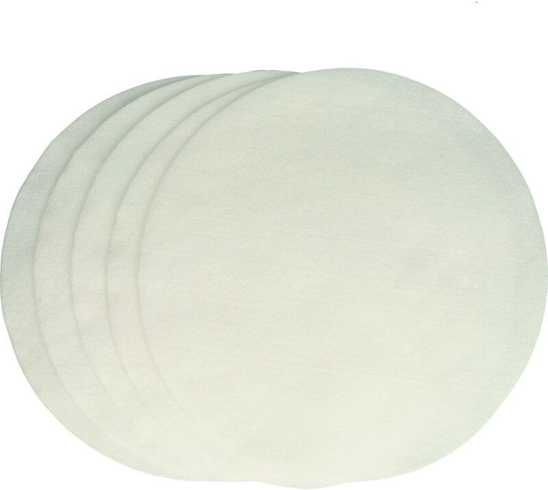 5x Feinfilter kompatibel mit Electrolux Terrier, uz 173, uz 872, uz 920 Profi Power Staubsauger - Vliesfilter, Weiß, Run...