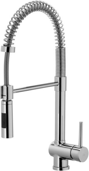 Paffoni - Stick - Spültischarmatur mit ausziehbarer Geschirrbrause, chrom SK179CR