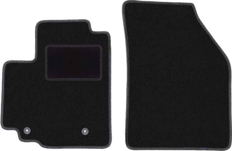 Vordere Matten schwarz für: Opel Agila B Fließheck (2008-2014)