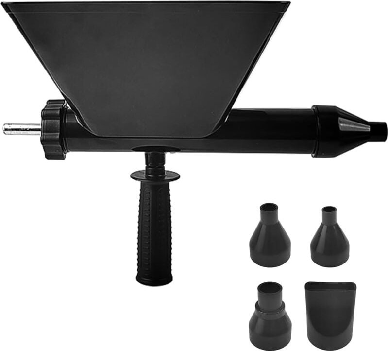 Tragbare elektrische Fugenpistole, Fugenpistolen mit 4 Düsen, Fugenmaschine zum Verfugen von Mörtel in Steinwänden und -...