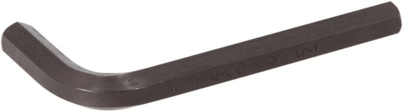 Bahco Sechskant-Winkelschraubendreher, metrisch, phosphatiert, 22 x 222 mm