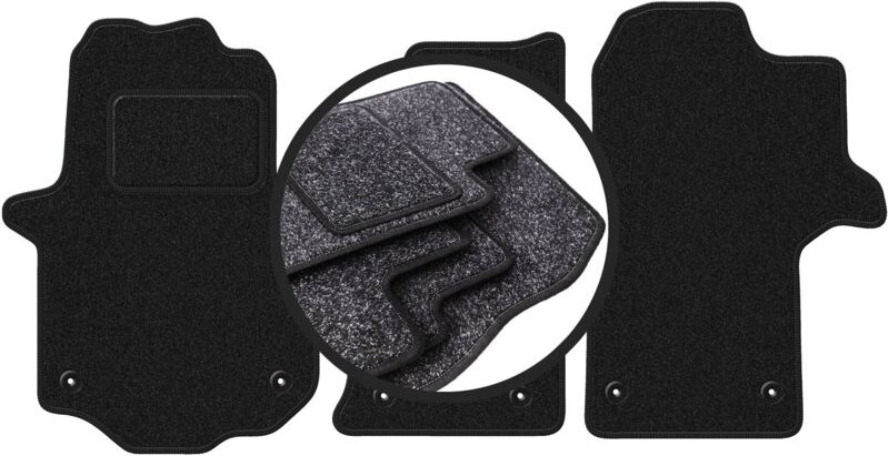 ANTHRA Autofußmatten für: Mercedes Crafter II Kastenwagen (2016-)