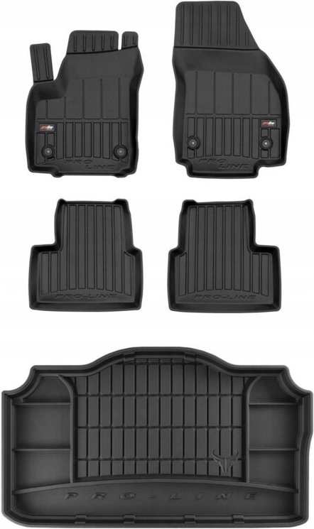 SET 3D Gummimatten Opel Meriva B 2010-2017 d