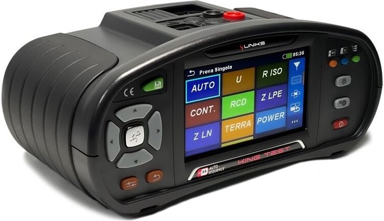 Kingtest Multifunktionale zur Zertifizierung von Elektroinstallationen kingtest - Uniks