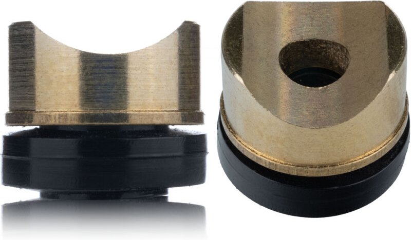 Rosfix Messing-Düsenstutzen mit Dichtung für Lackiereinheit