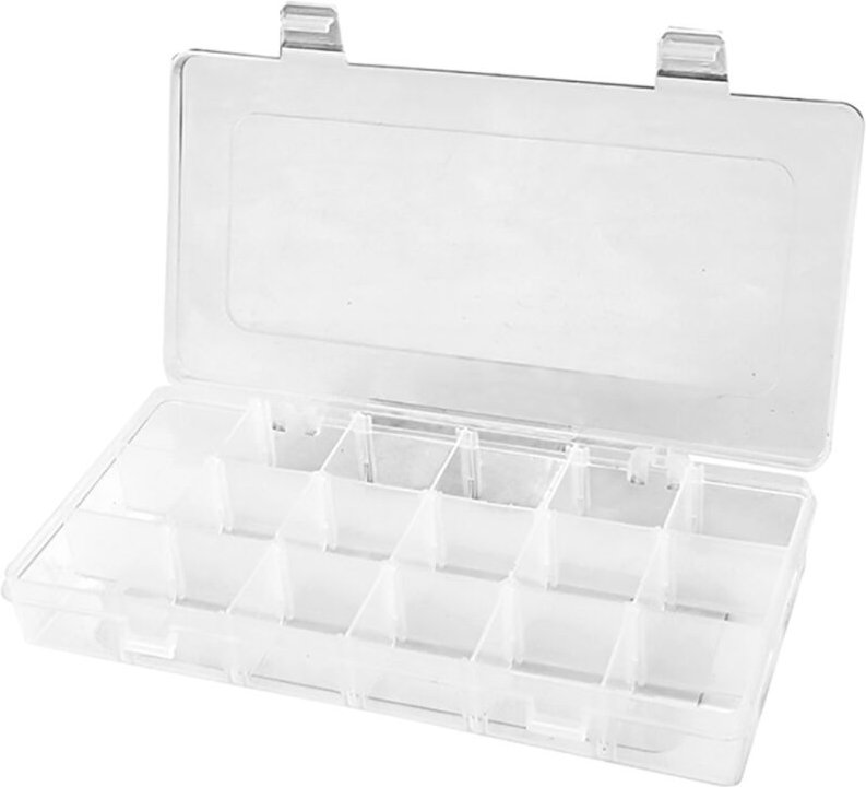 18-teiler Fächer-Organizer mit Deckel - Workpro