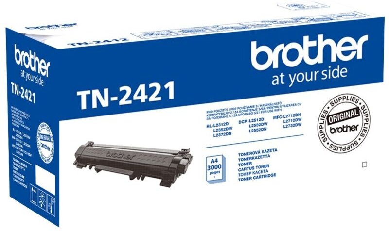 BROTHER Toner Schwarz TN2421=TN-2421