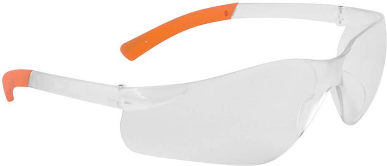 Schutzbrille Pan View Farblos/Orange
