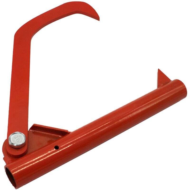 Holz-Aufnahmehaken aus Stahl mit großem Durchmesser, Fällhaken, Stangenloser Greifhaken