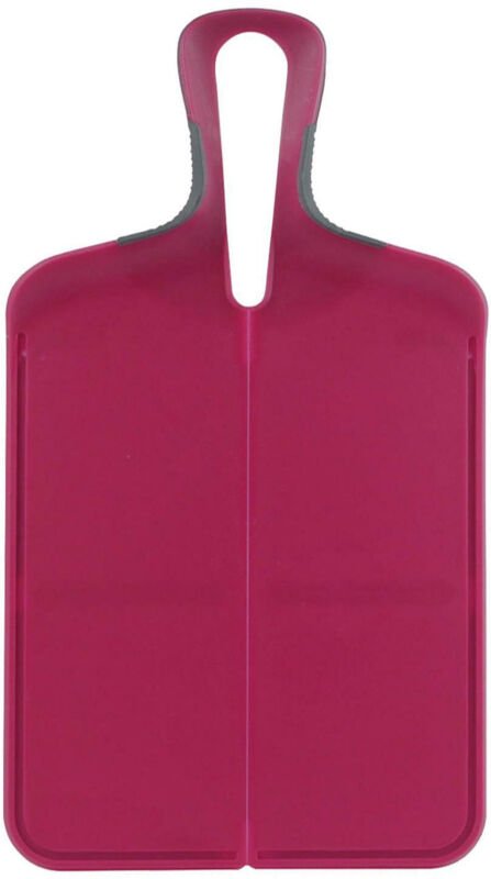 FLEXIBLES SCHNEIDEBRETT, burgunderrot, aus Kunststoff, 22x38,8 cm