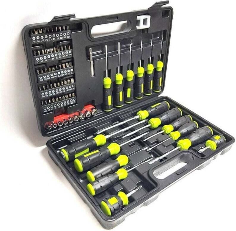 78-teiliges Schraubendreher-Bit-Set mit Kreuzschlitz-Torx-Bits yu - - Ymyny