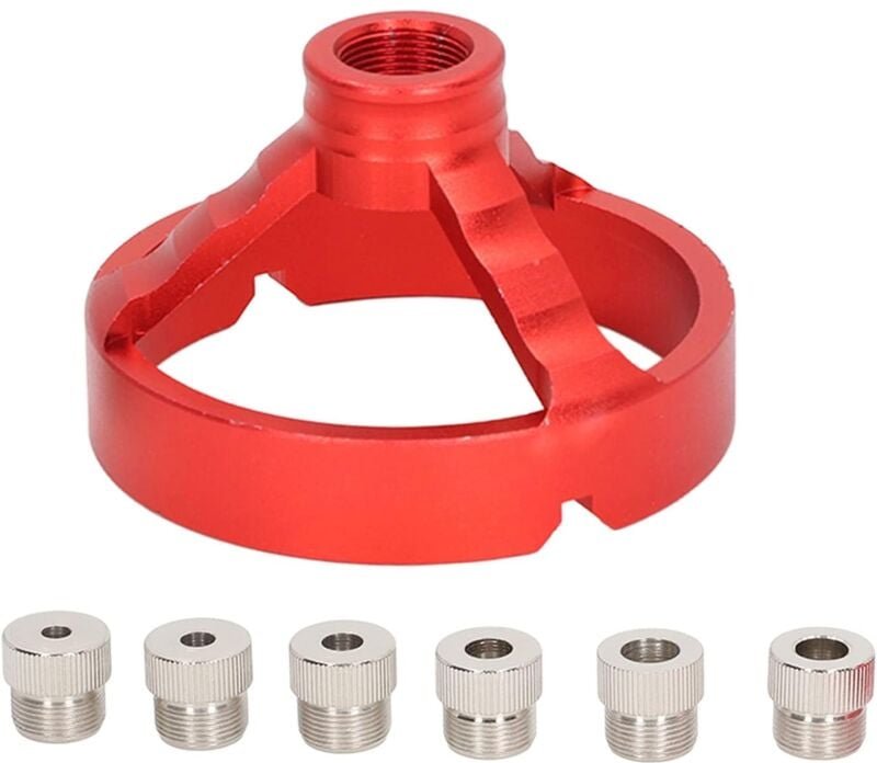 5/6/7/8/9/10 mm Bohrführungsvorrichtung, Holzbearbeitungswerkzeug, Stanzführungsvorrichtung, vertikale Bohrvorrichtung (...