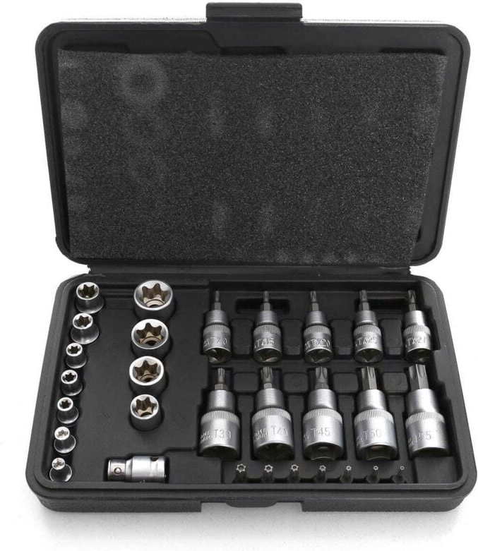 Torx-Bit- und Steckschlüsselsatz 30-teilig KD10242