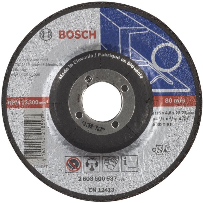 Bosch - Schruppscheibe gekröpft Expert for Metal a 30 t bf 115 mm 4,8 mm - 2608600537