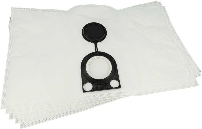 5x Staubbeutel kompatibel mit Starmix gs 1020 h, gs 1022 hz Plus Staubsauger - Mikrovlies, 20 l Füllvolumen, 31cm x 51cm...
