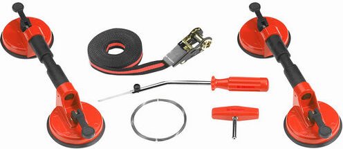 Set Saugnapf + Gurt Facom zum Wechseln der Windschutzscheibe - D.28BPF