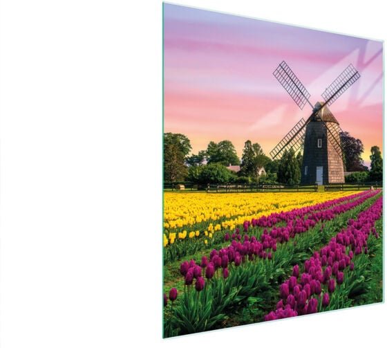 Glasschneidebrett 45x52 Wiese