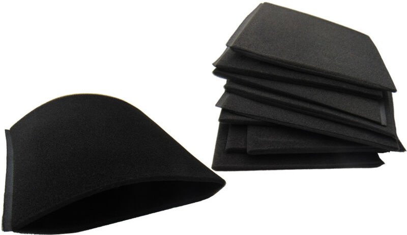 Trade-shop - 10x Schaumstoff-Filter / Staubsaugerfilter / Schaumfilter kompatibel mit Einhell rt-vc 1500 wm nts 1400 nts...