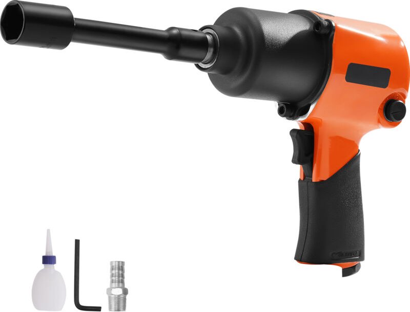 Mophorn Druckluft-Schlagschrauber, 1/2-Zoll-Antrieb, bis zu 1.000 Nm Drehmoment beim Mutterndrehen, 7500 U/min Druckluft...