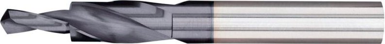 Fortis Kurzstufenbohrer HSS M8 Durchgangsloch 180 Grad TiAlN