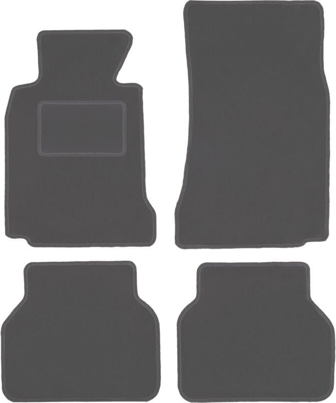 Graphit-Fußmatten für: BMW 5 E39 Limousine, Kombi, Touring (1996-2004)
