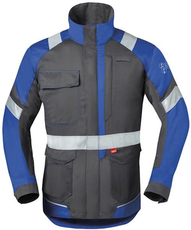 Thumbnail - FP - havep Langjacke, 50285 Gr. 48, kohlengrau/blau