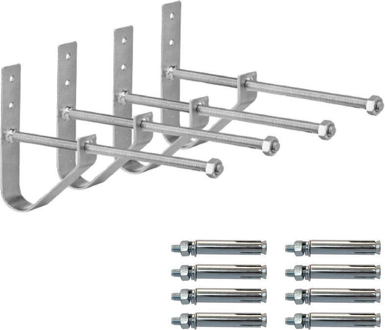 Baumarktplus - 4x Felgenhaken Aufbewahrungssystem zur Reifenaufbewahrung Felgenhalter