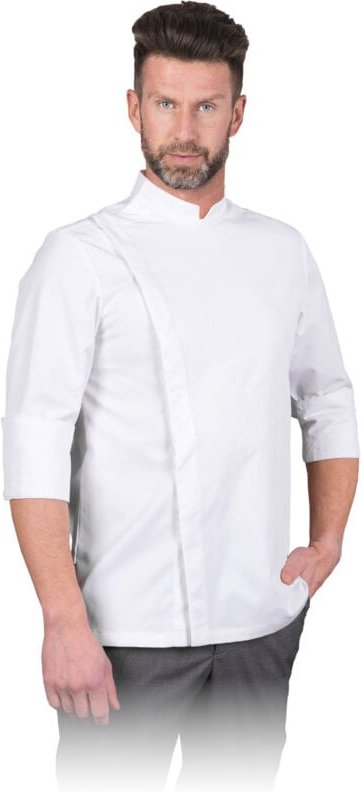 Weiße Kochjacke für Herren Gr. XL