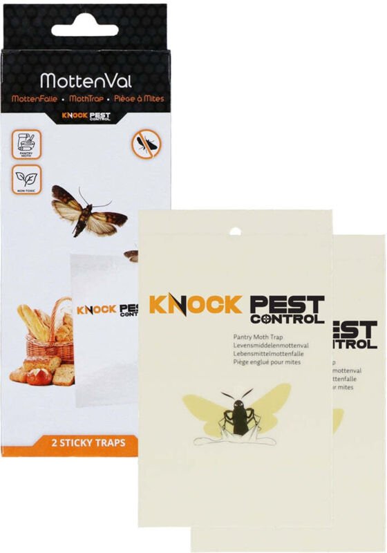 Knock pest pantry mottenfalle flach