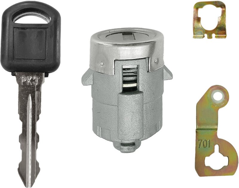Kompatibel mit Cadillac, Chevrolet, Buick – Auto-Türschlosszylinder-Kit links – Autoteil 15298924