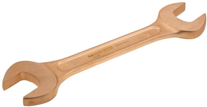 Bahco Funkenfreier Doppelmaulschlüssel, 13 x 15 mm, aus Kupferberyllium, 133 mm