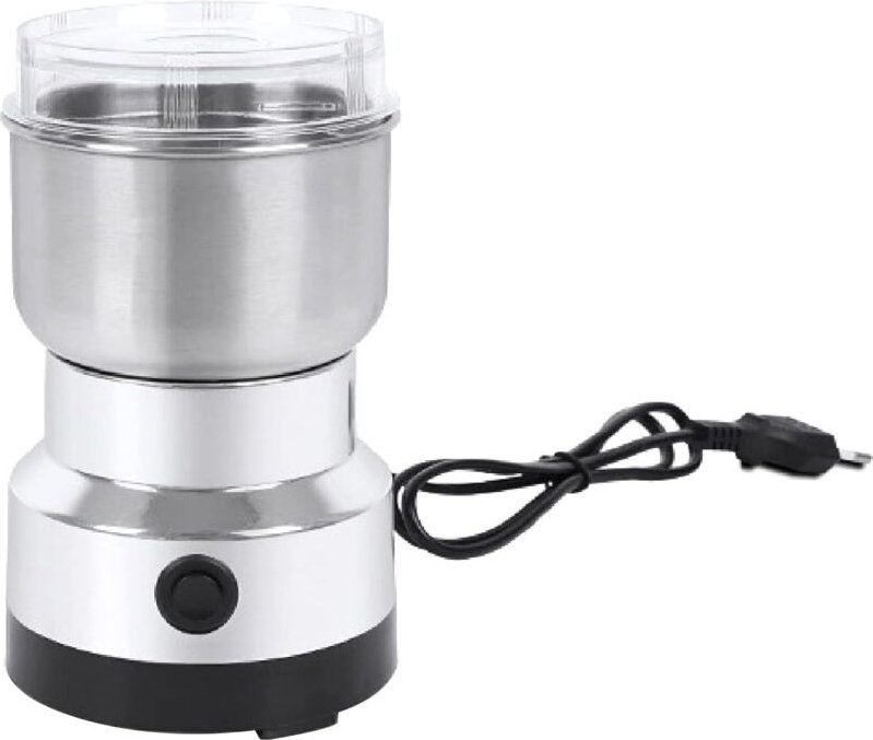 Kaffeemühle, Gewürzmühle, 150 W elektrische Kaffeebohnenmühle, Mini-Haushaltsmühle, Multifunktions-Kräutermühle für Getr...