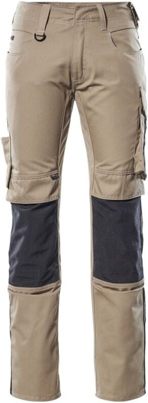 Thumbnail - Mascot UNIQUE Bundhose Mannheim 12679-442-5509 Gr. 43 hellkhaki/schwarz