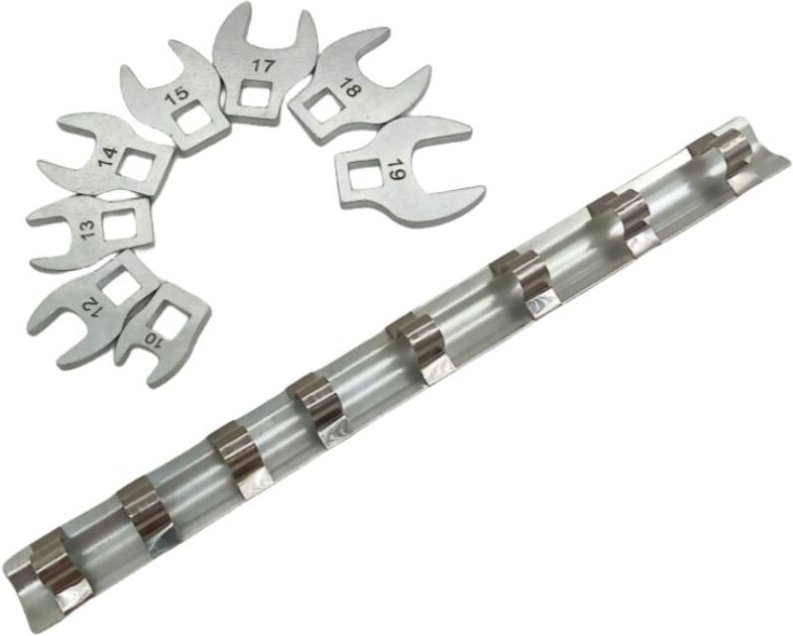 Thumbnail - Set mit 10 Maulschlüsselköpfen 10 - 19 mm - Lntyq