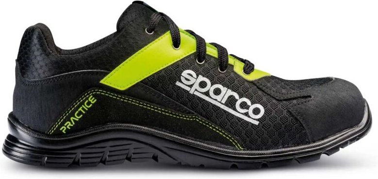 07517NRGF Sicherheitsschuh Practice Jos esd S1P src Schwarz/Gelb 46 - Sparco