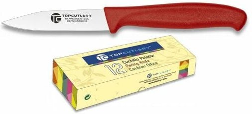 Fuienko - Küchenmesser rot Top Cutlery mit mango abs, 8,5 cm Klinge, 17312-RO