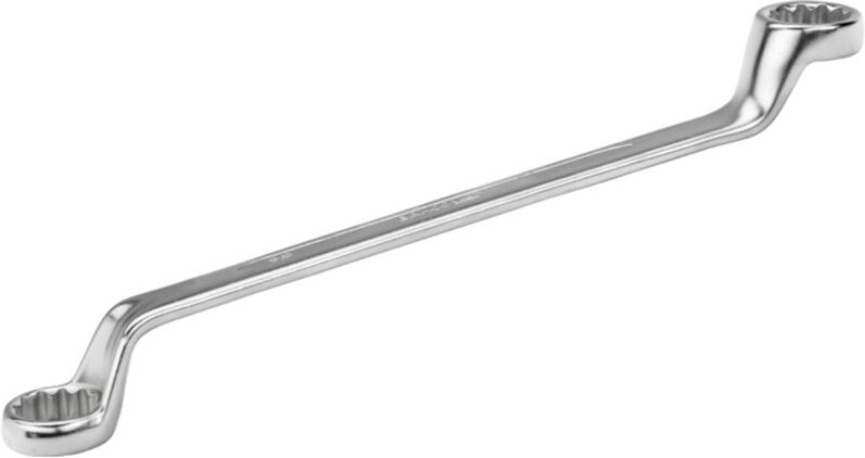 Tiefgekröpfter Ringschlüssel, 9/16 x 5/8, mit Doppelende und Chrom-Beschichtung, 225,8 mm - Bahco